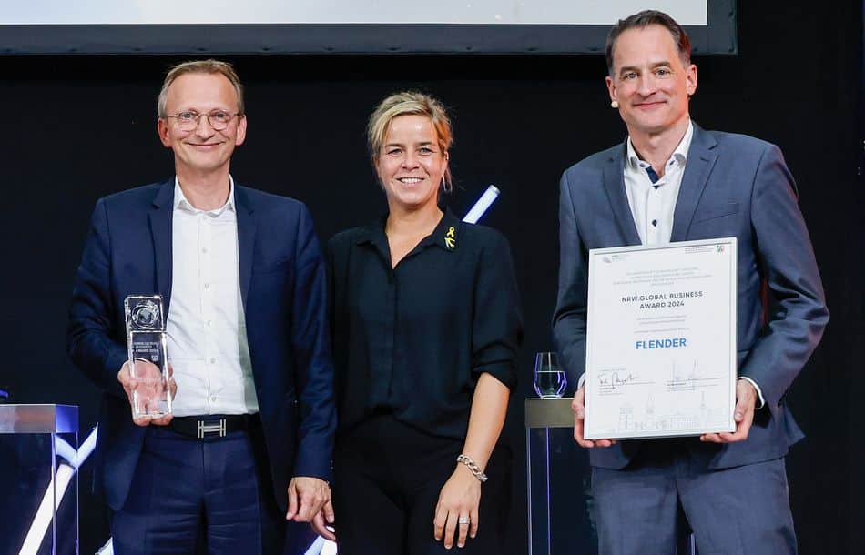 Flender mit NRW Global Business Award ausgezeichnet