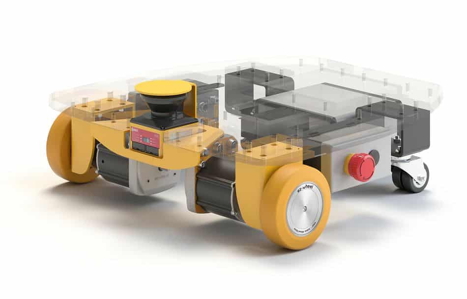 Integrierte Motorsysteme für FTS und AMR